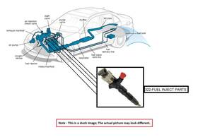 166006mr0a Nissan Fuel Injectors Set Oem 20-22 Rogue Spt