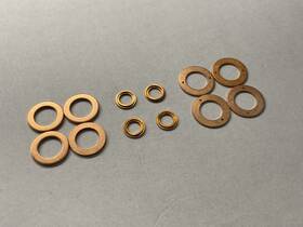 Nissan 16626-43g00 Td27 Caravan Safari Atlas Td Injector Gaskets Seals Nozzle Seat Return Set