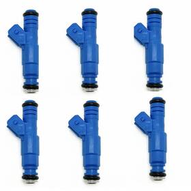 Ev1340 Oe Auto Parts Set 6 Upgrade Fuel Injectors 32lbs Fits 1993-1998 Jeep Grand Cherokee 4.0l L6