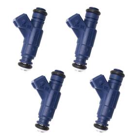 Sev1380 Oe Auto Parts 4- Ev1 Fuel Injectors 36lbs Fits 2000-2009 Saab 9-5 2.3l-l4 Turbo Upgarde Fj814