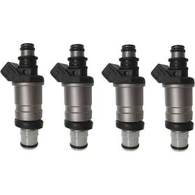 Fj262 Oe Fuel Parts Set Of 4 Flow Matched Injectors For Honda Acura Isuzu 2.2l 2.3l I4 Obd0