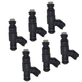 0280156250 Oe Parts 6- Upgraded Ev6 Fuel Injector 19lbs Fits For 2007 Cadillac Cts 2.8 V6 6-hole 0280156250 Oe Parts 6- Upgraded Ev6 Fuel Injector 19lbs Fits For 2007 Cadillac Cts 2.8 V6 6-hole