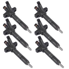 Oe Quality Friction 23600-78301-71 6pcs Fuel Injectors Brand New For Toyota Forklift 8f 7f 13z 2z