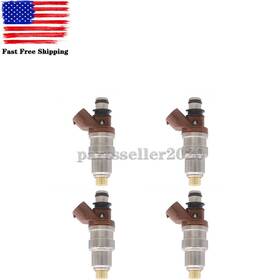 23209-79095 Partsseller2020 2 Pins Fuel Injectors Fit For Toyota Denso 4 Runner Tacoma T100 2.7