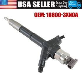 295050-1060 Peivso 16600-3xn0a Diesel Fuel Injector For Nissan Navara 2.5/np300 2.5 Blk