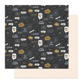 5a0020q8-1g3h0 Photoplay Paper 709388344903 25 Pack The Graduate Double-sided Cardstock 12 Inch X12 -#done