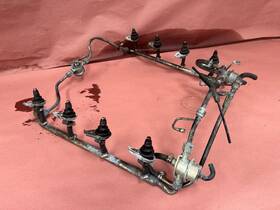 92811007906 Porsche 928 84-86 4.6l Fuel Rail Injection Tube With Injectors Oem #84149