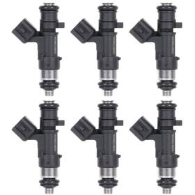 Pump105313to Pumpmart 6 Fuel Injectors Fits Chrysler Sebring Pacifica Dodge Avenger Charger 3.5l