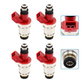 Pump12436601ps Pumpmart 4pcs Fuel Injectors For Nissan D21 2.4l 1990-1994 With Federal Emissions