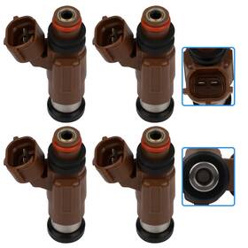 Pump15066801ps Pumpmart 4pcs Fuel Injectors For 1999-2000 Mazda Protege 1.8l/2000-2002 626 2.0l