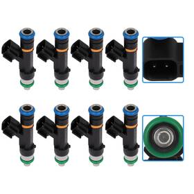 Pump15071201ps Pumpmart Fuel Injectors For Ford F-150 5.4l 2007-2008/lincoln Mark Lt 2007-2008