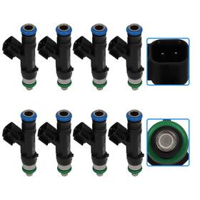 Pump15072001ps Pumpmart 8x Fuel Injectors For 2003-2004 Ford Expedition/for 2004-2009 E-250 5.4l V8