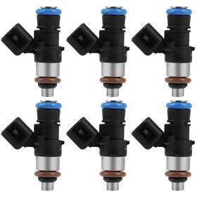 Pumpmart Pump15072601s New For Ford F-150 Mustang Explorer Edge Flex Taurus Transit 6 Fuel Injectors