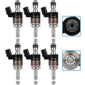 Pump15264001ps Pumpmart 6pcs Fuel Injectors For Honda Odyssey 2018-2019/for Pilot 2016-2020 3.5l
