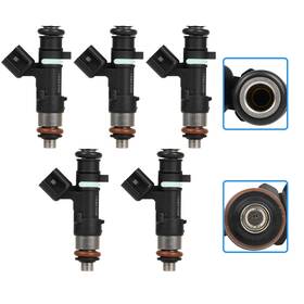 Pump15265601ps Pumpmart 5pcs Fuel Injectors For Volvo C30 2.5l 2008-2013/for S40 2004-2011