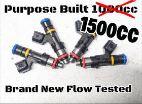 Pb1500 Purpose Built Purposebuilt 1500cc Ev6 Turbo Fuel Injectors Honda K/b/d Series Flow Dead Times