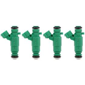 Quickfitauto 13456546 4pcs Fuel Injectors For 2011 Hyundai Accent 2010 Kia Rio Rio5 Sportage 1.6l