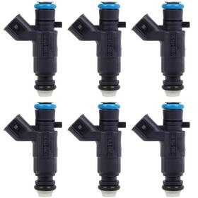 Quickfitauto 13463761 6pcs Fuel Injectors For 2007 Cadillac Cts 2008-2009 Chevrolet Equinox V6 3.6l