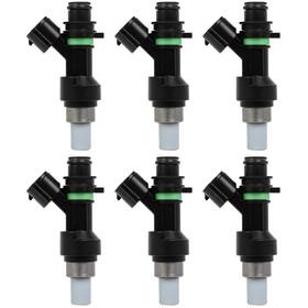 Quickfitauto 13463766 6x Fuel Injectors For 2006-2008 Suzuki Grand Vitara V6 2.7l Naturally Aspirated