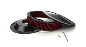 Racing Power Co-packaged 859828235008 R2350 - 14in X 3in Muscle Style Air Cleaner Black/red