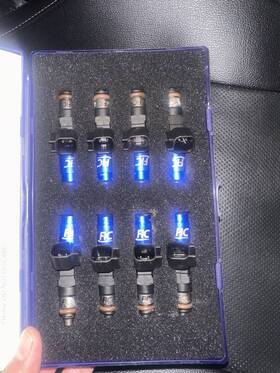 Fic-is403-0775h Rc Fuel Injection Fic 775cc High Z Flow Matched Injectors Ford Mustang Gt 05-23 - Set Of 8
