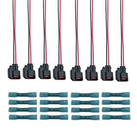 5161919aa Repustor 8 Pcs Ev1 Ev6 Ev14 Fuel Injector Connector Universal Automotive Accessories