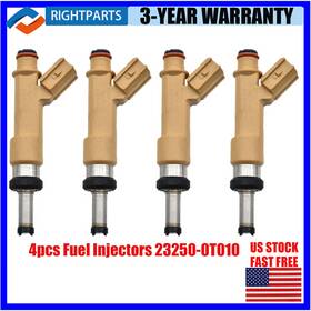 23250-0t010 Rightparts 4x Fuel Injector For Toyota Corolla Matrix 1.8l 2009 2010 2011 2012