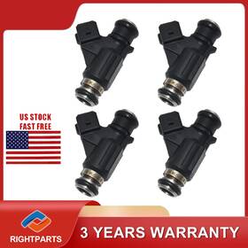 25345994 Rightparts 25335146 4x Fuel Injectors For Chevy Corsa Meriva Montana 93345842