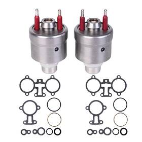 Rlp-17111864-02 Rlp Fuel Injectors Set Of 2 Compatible With Buick Roadmaster Cadillac Brougham Tahoe