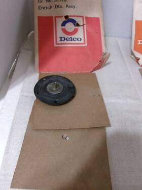 7017303 Rochester/delco 1#7017303 C-2 Corvette 1963-1965 Fuel Injection Enrichment Diaphragm Assy. Nos