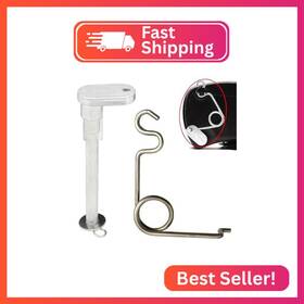 Rootmutify Ro150 Fuel Door Hinge Pin With Gas Spring For 2009-2014 F150 2010-2014 Lincoln