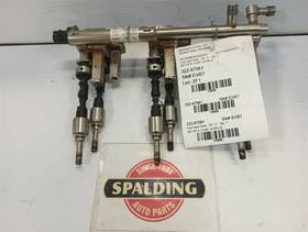 322-67561 Rover Set Fuel Injectors With Rail 3.0l Super Charge From 2017 Discovery 10982068