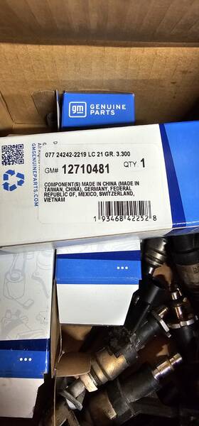 Cb15088901s Scitoo Fuel Injectors For Chevrolet Silverado 1500 Gmc Sierra 4.3l 5.3l 2014-2018
