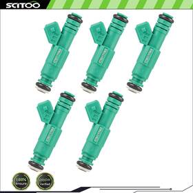 Cb15261801s Scitoo 5 Fuel Injectors For Volvo S60 2003-2007 V70 2004-2007 2.5l C70 2.4l 2004