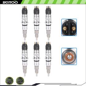 Cb15294801s Scitoo 6x Diesel Fuel Injectors For Dodge Ram 2500 2011-12 6.7l Pickup 2007-10