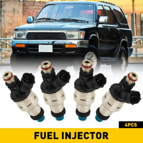 Pyz-4runner-89-95-4ps Set 4 Fuel Injectors For Toyota 4runner Pickup 89-95 22re 2.4l Pyz-4runner-89-95-4ps Set 4 Fuel Injectors For Toyota 4runner Pickup 89-95 22re 2.4l