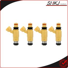Sh15050301s Shkj-motors 4 Fuel Injectors For Chrysler Sebring Stratus Mitsubishi Eclipse 2.4l 2001-2005