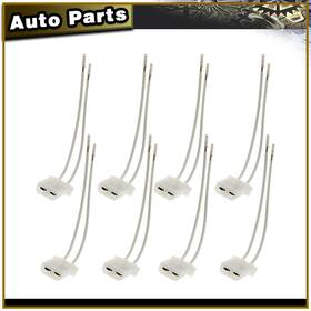 Annqyaces260420-4493 Shockshift-8 Standard Ignition Fuel Injector Connector 8x For 1975 1976 Cadillac Calais