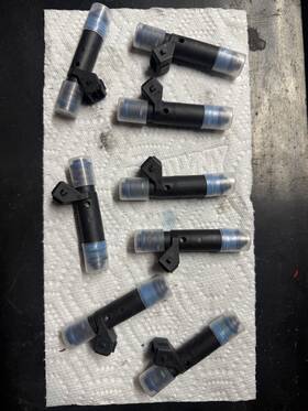 Fic80dekaev1 Siemens Deka 80lb Ev1 Fuel Injectors Set Of 8