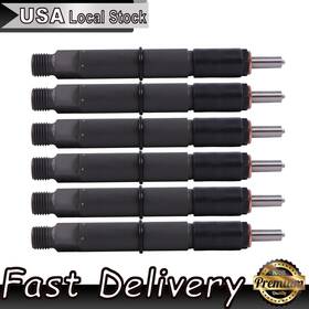 Voe20549383 Sinocmp 0432191313 6pcs Fuel Injector Nozzle For Deutz Bf6m2012 Volvo D6d 5.7l Engine