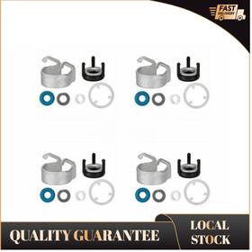 06h998907a Sinocmp 4pcs Fuel Injector O-ring Seal Kit For Audi A4 Q5 Vw Jetta Cc 1.8 2.0
