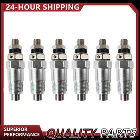 23600-56011 Sinocmp 093500-1810 6pcs Fuel Injectors Fit For Toyota 2b/b 2j/2h Engine 093500-1800