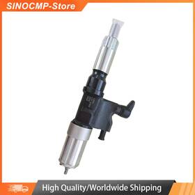 8-97601259-1 Sinocmp 095000-0450 1pc Fuel Injector 8-97601259-0 For Isuzu 6hk1 Engine