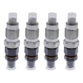 1c010-53010 Sinocmp 1c010-53002 4 Pc Fuel Injector 1c010-53900 Fit For Kubota V3800 Engine