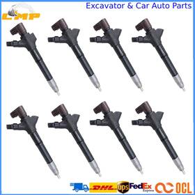 295900-0480 Sinocmp 23670-51060 8pcs Fuel Injectors 295900-0300 Fits Toyota 1vd-ftv J200