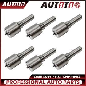Dlla150p77 Sinocmp 6pcs Fuel Injector Nozzles For Landcruiser Coaster 1hd-t 4.2l