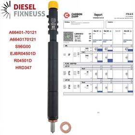 A6640170121 Ssangyong Ejbr04501d Diesel Fuel Injector For Delphi Actyon Kyron