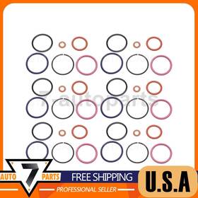 7ats210622092156 Standard Ignition Fuel Injector Seal Kit 6x Fits 1995-2002 2554