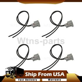L6kwtn250407tf1463l Standard Ignition 4x Fuel Injector Connector For Nissan Frontier 2.5l 2005-2013