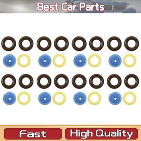 Lstore20231117ys20919 Standard Ignition Fuel Injector Seal Kit For Ford E-150 Econoline 1986 1987 1988 1989 1990 1991
